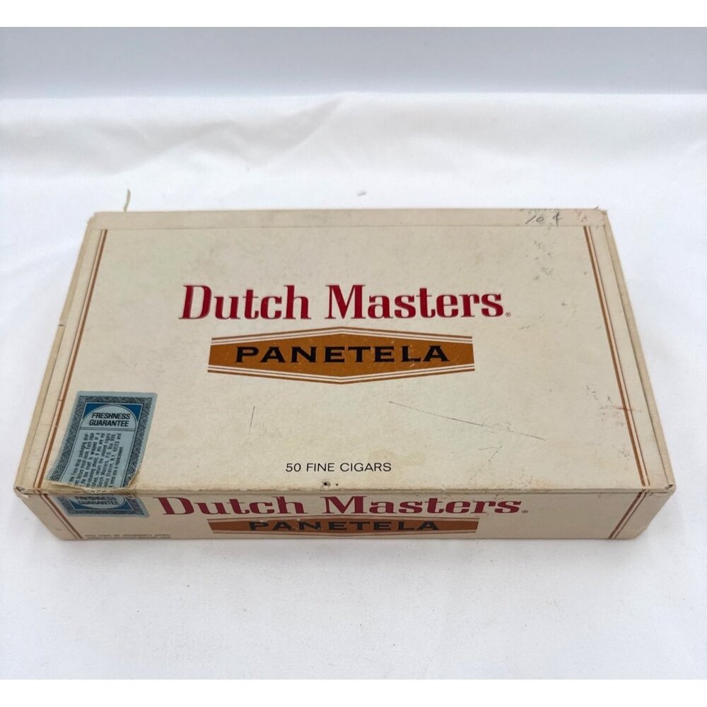 Vtg Dutch Masters Panetela Cigar Box Consolidated Cigar Co. Box Only